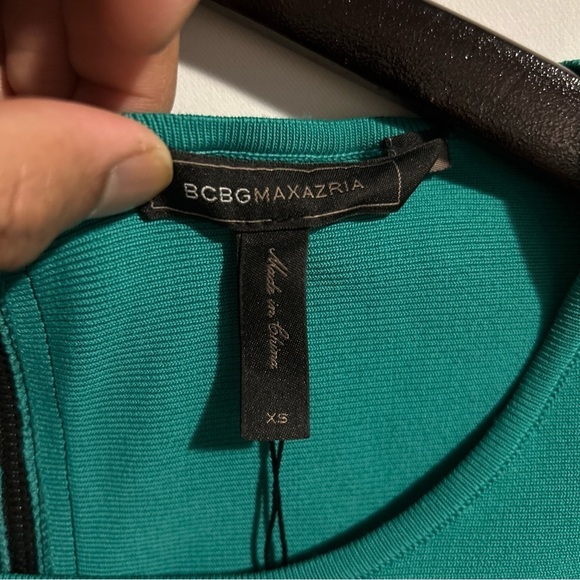 BCBGMaxAzria Women’s Jacquetta Knit Colorblock Bandage Mini Dress Size XS - Picture 5 of 12